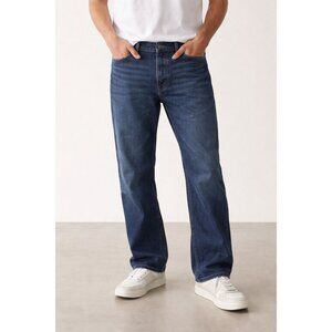 Oliver Logan Button Down Fly  Dark Wash Straight Leg jeans Size 32 Casual